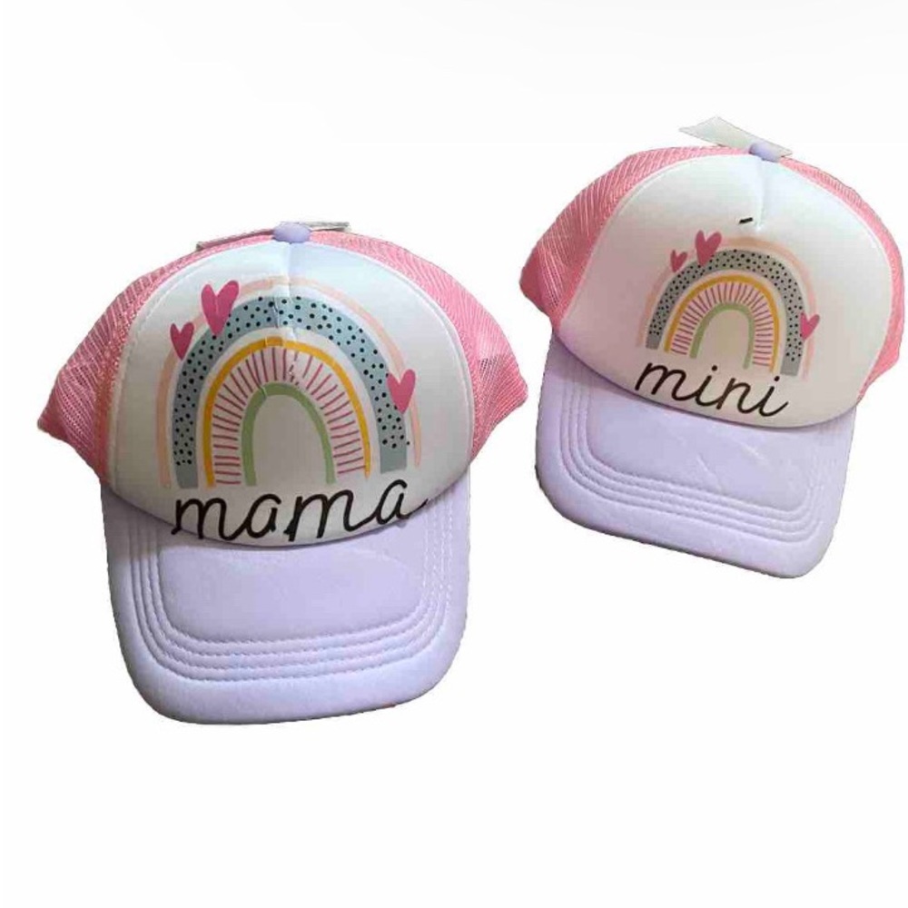 Mama and Mini Hat For Women, Cute Mother Daughter Hats, Mom And Daughter